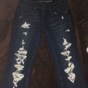 American Eagle Ripped Size 2 Jeans